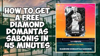 HOW TO GET A FREE DIAMOND DOMANTAS SABONIS 2K NEEDS TO KEEP THIS UP [upl. by Naamana]