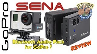 Sena Bluetooth Audio Pack for GoPro  Wireless Audio System REVIEW [upl. by Costanzia]