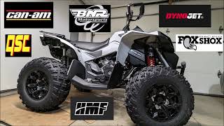 2023 CANAM RENEGADE 650 PERFORMANCE PARTS TESTING [upl. by Kirbie]