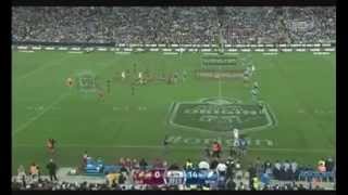 Paul Gallen v Nate Myles Fight  Guiles theme  Origin 1 2013 [upl. by Salomi]