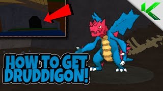 HOW TO GET DRUDDIGON  Pokemon Brick Bronze [upl. by Gothart]