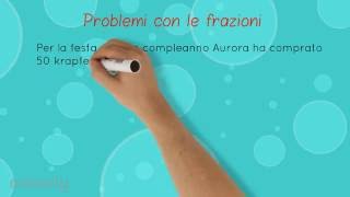 problemi con le frazioni 1 [upl. by Blondelle]