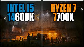 i5 14600K vs 7700X Benchmarks  Tested in 15 Games and Applications [upl. by Rhoades]