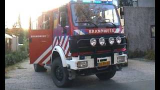 161009 Uitruk brandweer Lunteren [upl. by Glenn686]