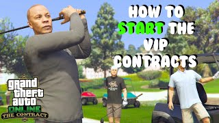 How To Start The VIP Contracts In The Agency GTA Online [upl. by Iahk]