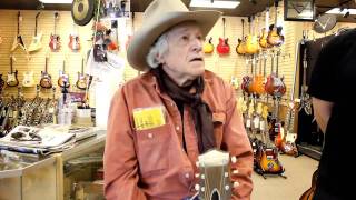 Ramblin Jack Elliott at Normans Rare Guitars [upl. by Baptlsta]