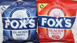 Foxs Glacier Mints and Glacier Fruits Review [upl. by Nosyt]