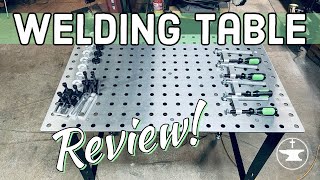 Is It Worth It TITANIUM WELDING TABLE I HARBOR FREIGHT [upl. by Palocz]