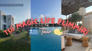 TUI MAGIC LIFE PLIMMIRI TOUR  rooms restaurants beach pools and activities [upl. by Amaerd]