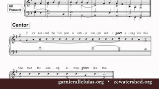 Alleluia in honor of William Couture [upl. by Hawkins]