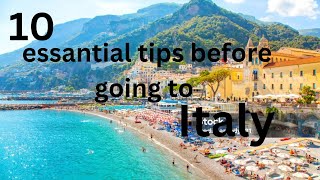 10 essential tips before traveling to Italy [upl. by Merceer461]