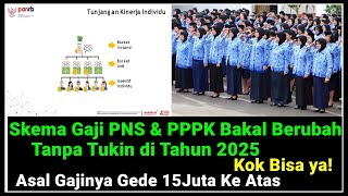 🔴Skema Gaji PNS amp PPPK Bakal Berubah Tanpa Tukin Tunjangan Kinerja di Tahun 2025 [upl. by Gal]