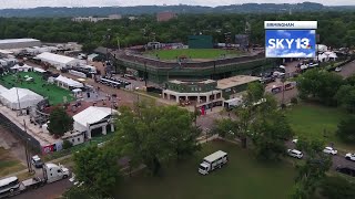 An aerial view of Americas oldest ballparks latest upgrades [upl. by Gnort98]