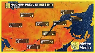 Avertissements de chaleur en vigueur en ce vendredi pour le sud et le centre de la province [upl. by Kwei]