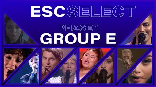 RANKESC SELECT  GROUP E  P1 [upl. by Clementia]