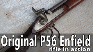 Shooting the original P56 Enfield rifle [upl. by Eirot]