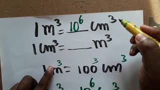 cm3 to m3 m3 to cm3 [upl. by Krebs]