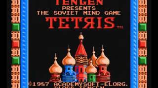 Tetris Tengen NES  Karinka Theme  10 Hour [upl. by Llerroj]