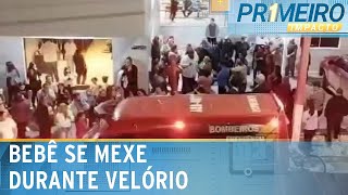 MP pede investigação sobre bebê que se mexeu durante próprio velório  Primeiro Impacto 211024 [upl. by Lavern]