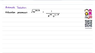 Matematik Tambahan Tingkatan 4  Indeks [upl. by Leede]