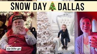 ‘Snowday 2023’ and Santaland in Galleria Dallas  Review amp Highlights [upl. by Etnuhs]