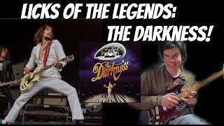 Licks Of The Legends  The Darkness Learn the licks of Dan amp Justin Hawkins [upl. by Oulman]