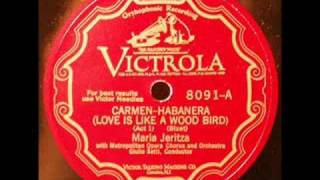 Maria Jeritza sings Carmen [upl. by Safoelc]