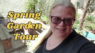 A Walk Through Our Spring Garden  Urban Homesteading Wins amp Challenges [upl. by Garson180]