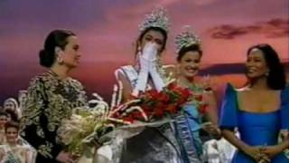 Miss Universe 1994  Crowning Moment [upl. by Ithsav]