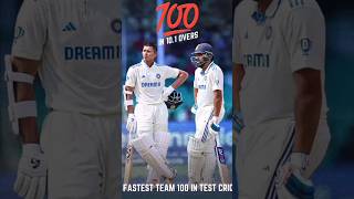 Team India test world record 2024 shorts youtubeshorts shortsviral cricketlover 2024 [upl. by Arahsal]