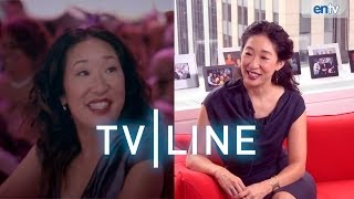 Sandra Oh Talks Greys Anatomy Season 10 and 200th Episode [upl. by Htenay]