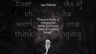 7 Leo Tolstoy Quotes to Inspire Inner Change quotes leotolstoy life change leotolstoyquotes [upl. by Anelyak20]