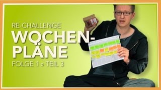 Wochenpläne erstellen  Vegan for Fit Challenge  Vorbereitungen Folge 1Teil 3 [upl. by Midan]