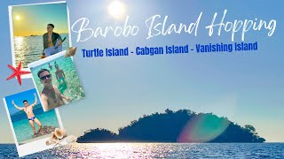 Island Hopping the Turtle Island Cabgan Island and Vanishing Island in Barobo Surigao del Sur [upl. by Sahpec]