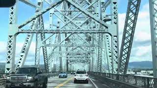 Entering WASHINGTON from ASTORIA OREGON [upl. by Cupo]