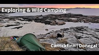 Exploring amp Wild Camping  Carrickfinn  Donegal [upl. by Gerard]