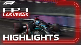 FP3 Highlights  2023 Las Vegas Grand Prix [upl. by Am]