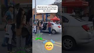 Me encanta vivir en Bogota 🤣 familialeonrivera💚 humor fyp pelea bogota [upl. by Cheng]