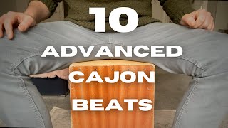 10 advanced cajon beats [upl. by Luane]