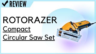 ROTORAZER Compact Circular Saw Set DIY Projects Review [upl. by Dorraj833]