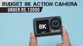 Budget 8K Action Camera Under Rs13000  GoCam 201 [upl. by Jecoa301]