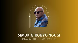 CELEBRATING THE LIFE OF SIMON GIKONYO NGUGI [upl. by Ahtabat952]