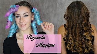 Boucler ses cheveux sans chaleurs avec les bigoudis magiques [upl. by Ricard]