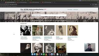 Research Tips JSTOR Understanding Series Shakespeare [upl. by Haldes]