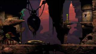 Oddworld Abes Oddysee  Scrabanian Temple 12 [upl. by Akemet]