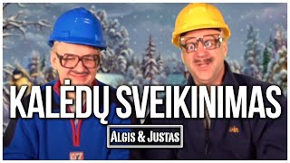 Algis ir Justas Seni Geri MASONAI Kalėdų Sveikinimas [upl. by Naerad]