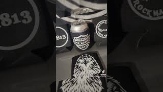 Rock Machine MC Canada Merch wwwrockmachinemcca canada motorcycle mc diamond beer cozy [upl. by Emelun]