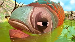 GIANT RED EYE SWAMP FISH  Feed and Grow Fish  Part 71  Pungence [upl. by Neened]