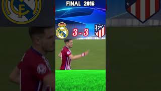 Real Madrid vs Atl Madrid  UCL 2016 Penalty Shootout [upl. by Furlani]