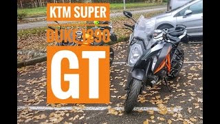 KTM SUPER DUKE 1290 GT 2016 Test ride GREAT SOUND [upl. by Eblehs]